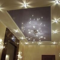 светильники для натяжных потолков